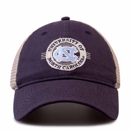 North Carolina Tar Heels The Game NCAA  Patch Meshback Snapback Hat - Navy