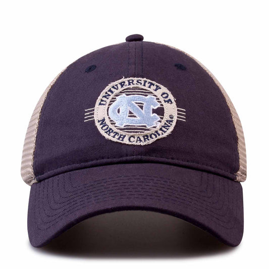 North Carolina Tar Heels The Game NCAA  Patch Meshback Snapback Hat - Navy