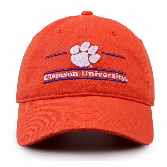 Clemson Tigers Clemson Garment Washed Bar Hat - Orange