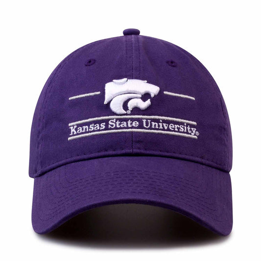Kansas State Wildcats  NCAA Garment Washed Bar Hat - Purple