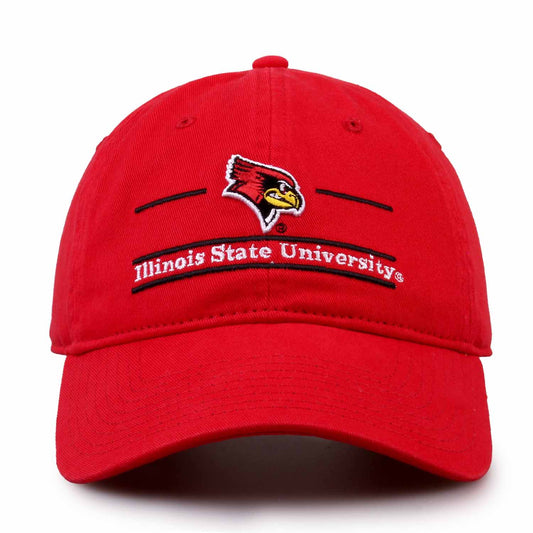 Illinois State Redbirds Illinois State Garment Washed Bar Hat - Red