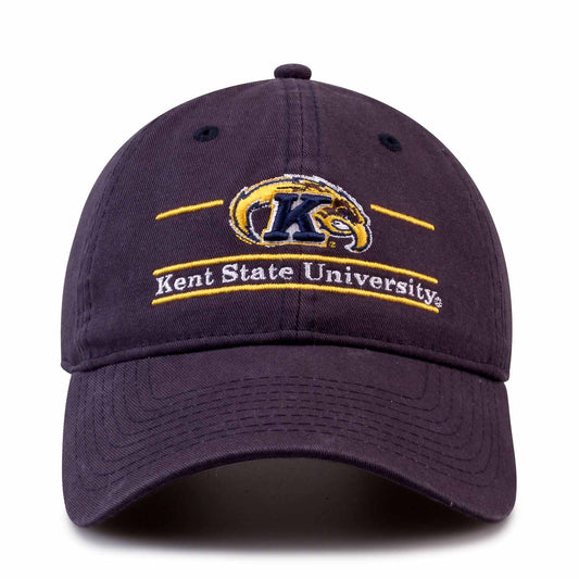 Kent State Golden Flashes Kent State Garment Washed Bar Hat - Navy