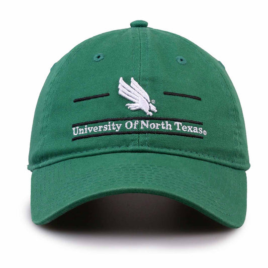 North Texas Mean Green North Texas Garment Washed Bar Hat - Green