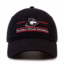 Northern Illinois Huskies NCAA Adult Bar Hat - Black