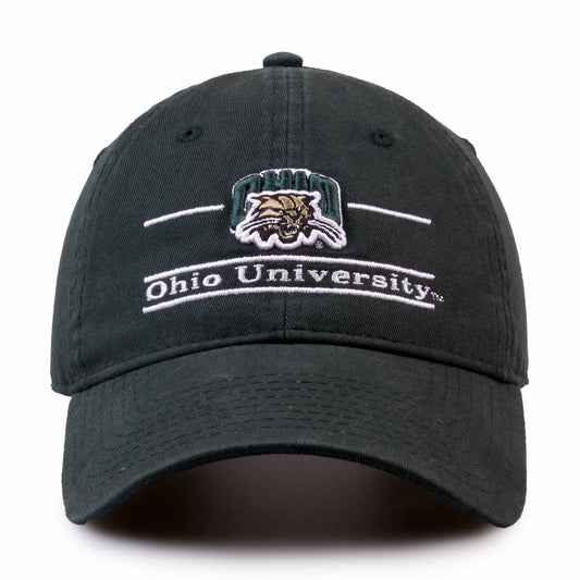 Ohio Bobcats Ohio Garment Washed Bar Hat - Green