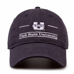 Utah State Aggies NCAA Adult Bar Hat - Navy