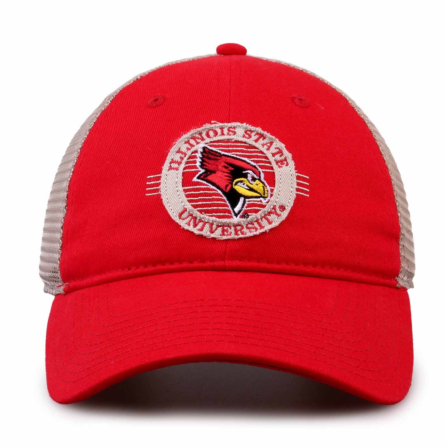 Illinois State Redbirds The Game NCAA  Patch Meshback Snapback Hat - Red