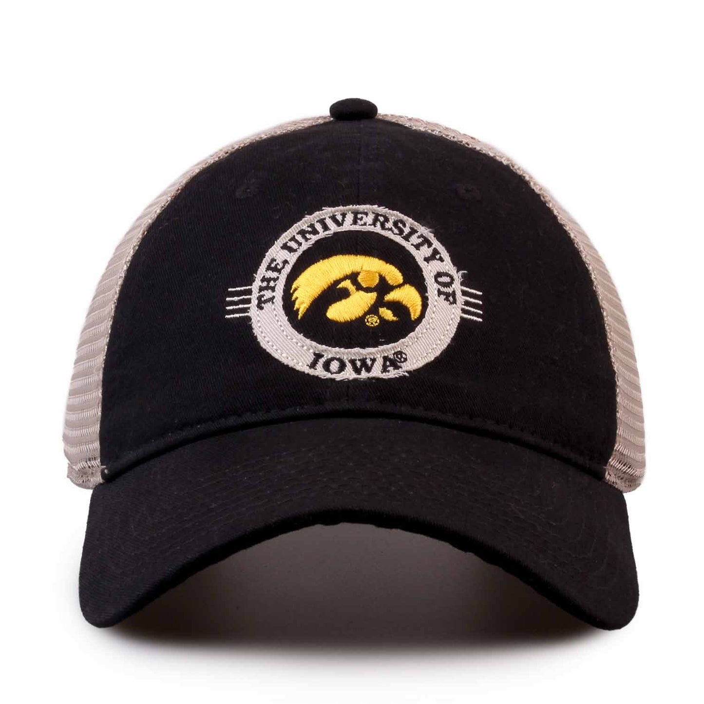 Iowa Hawkeyes The Game NCAA  Patch Meshback Snapback Hat - Black