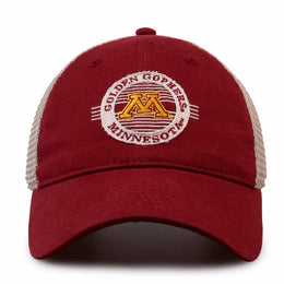 Minnesota Golden Gophers The Game NCAA  Patch Meshback Snapback Hat - Maroon