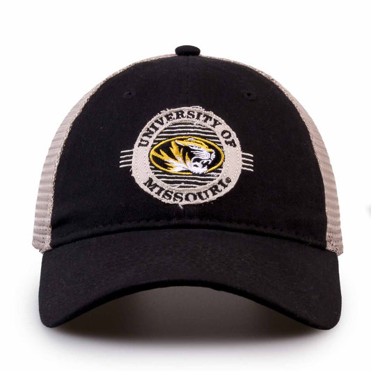 Missouri Tigers The Game NCAA  Patch Meshback Snapback Hat - Black
