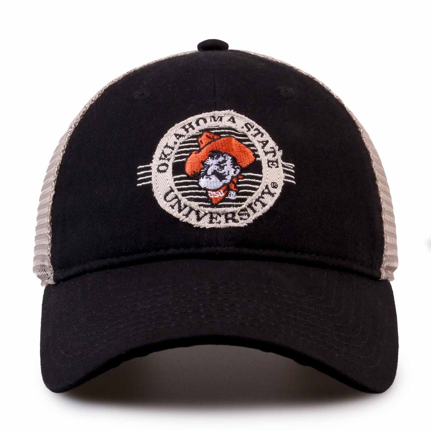 Oklahoma State Cowboys The Game NCAA  Patch Meshback Snapback Hat - Black