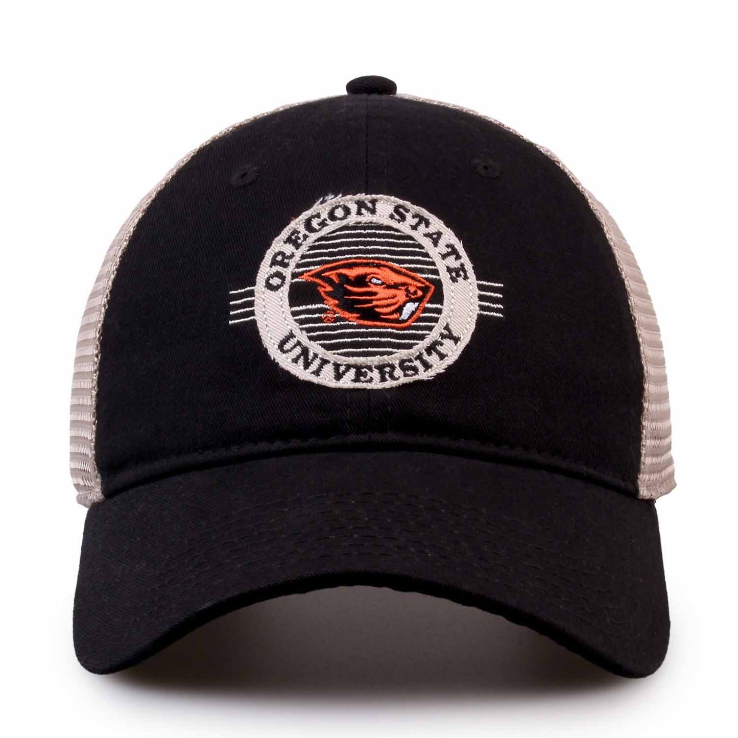 Oregon State Beavers The Game NCAA  Patch Meshback Snapback Hat - Black