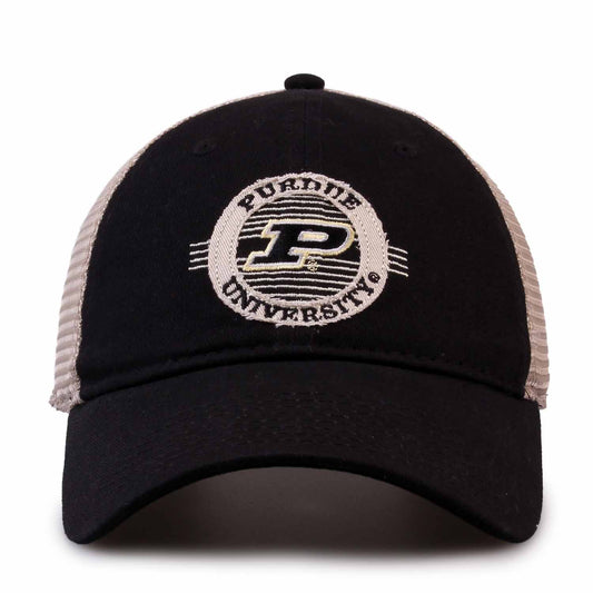 Purdue Boilermakers The Game NCAA  Patch Meshback Snapback Hat - Purple