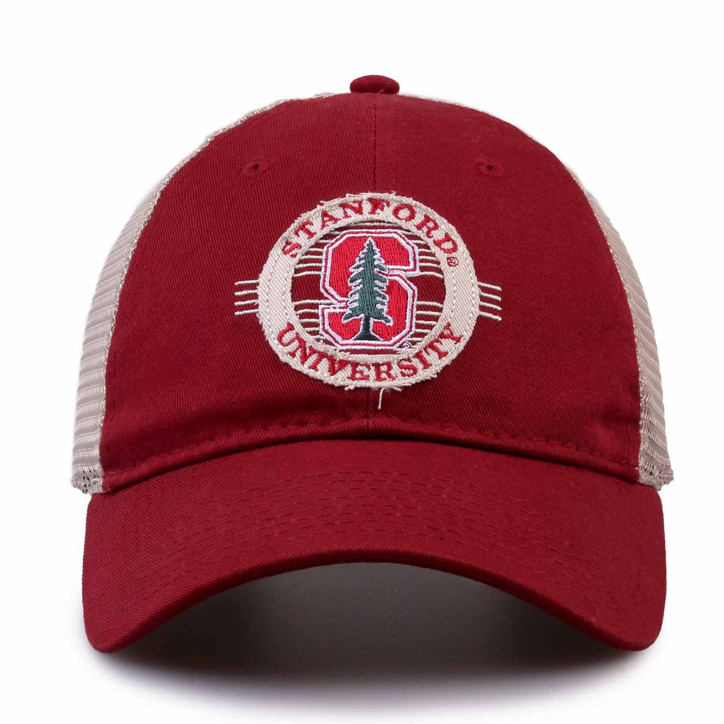 Stanford Cardinal The Game NCAA  Patch Meshback Snapback Hat - Cardinal