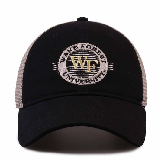 Wake Forest Demon Deacons The Game NCAA  Patch Meshback Snapback Hat - Black