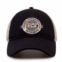 VCU Rams The Game NCAA  Patch Meshback Snapback Hat - Black