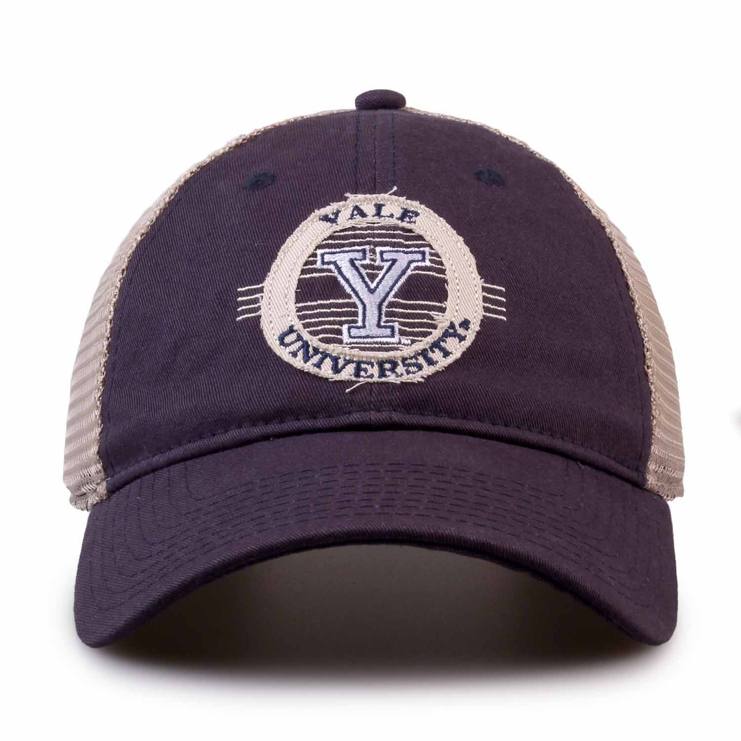 Yale Bulldogs The Game NCAA  Patch Meshback Snapback Hat - Navy