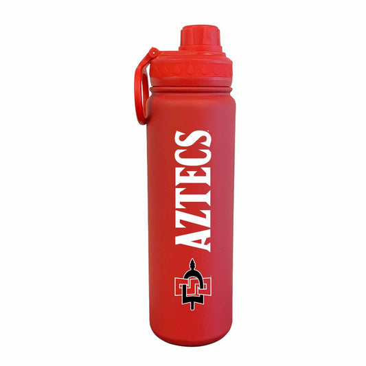 San Diego State Aztecs  Stainless Steel Water Bottle 24 oz Insulated - Red