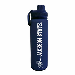 Jackson State University NCAA Stainless Steel Water Bottle - Navy