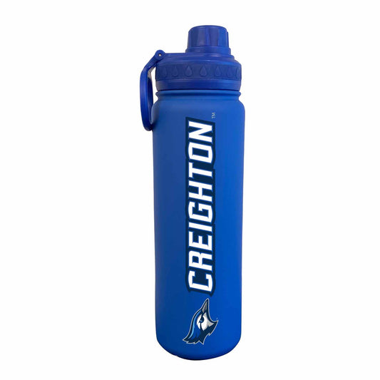Creighton Bluejays  Stainless Steel Water Bottle 24 oz Insulated - Blue