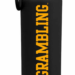 Grambling State University NCAA Stainless Steel Water Bottle - Black