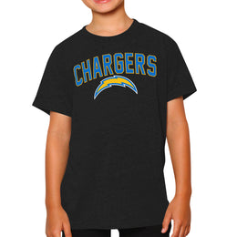 Los Angeles Chargers NFL Youth Home Team Tee- Youth Pro Football T-Shirt For Boys & Girls Kids clothes - Black