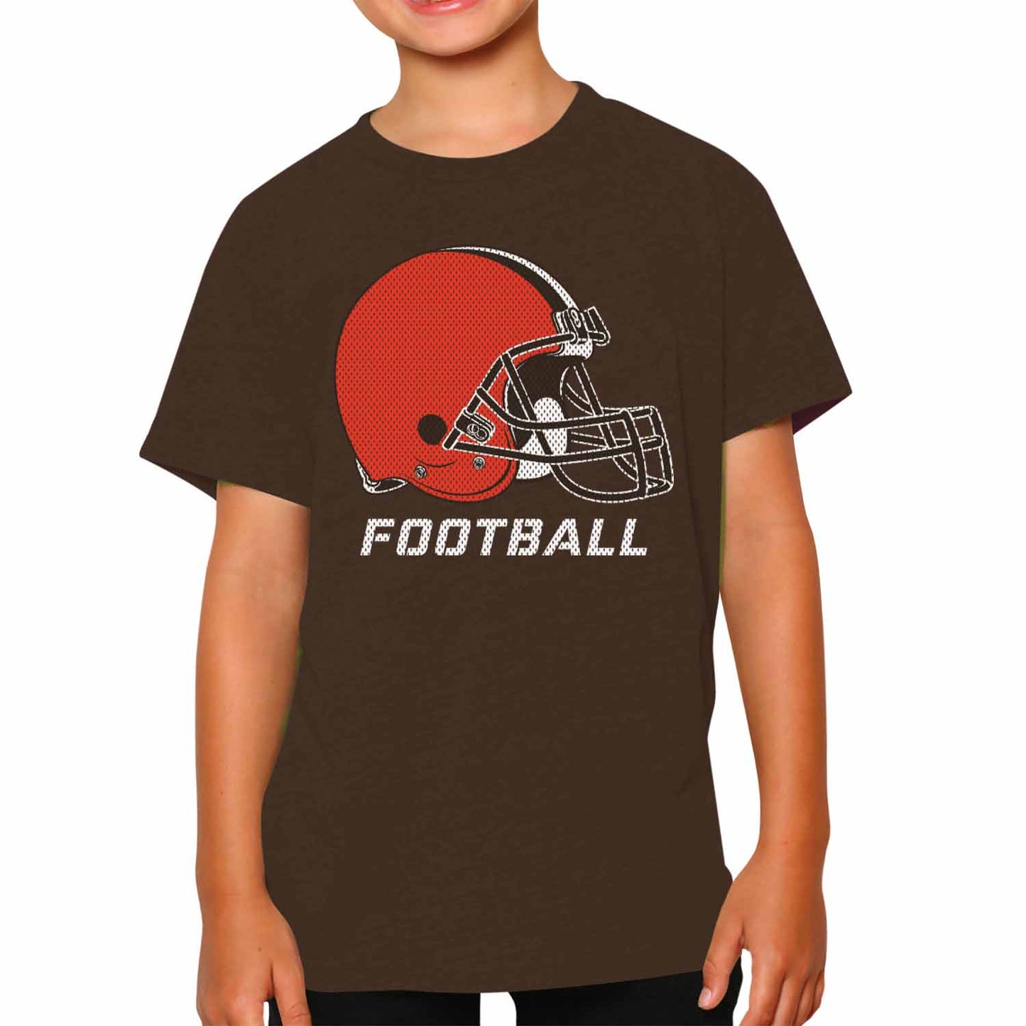 Cleveland Browns NFL Youth Run City Tee - Brown
