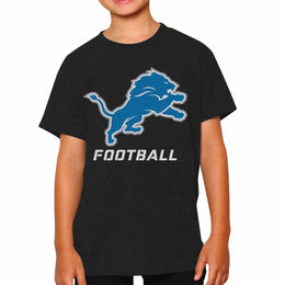Detroit Lions NFL Youth Run City Tee - Black