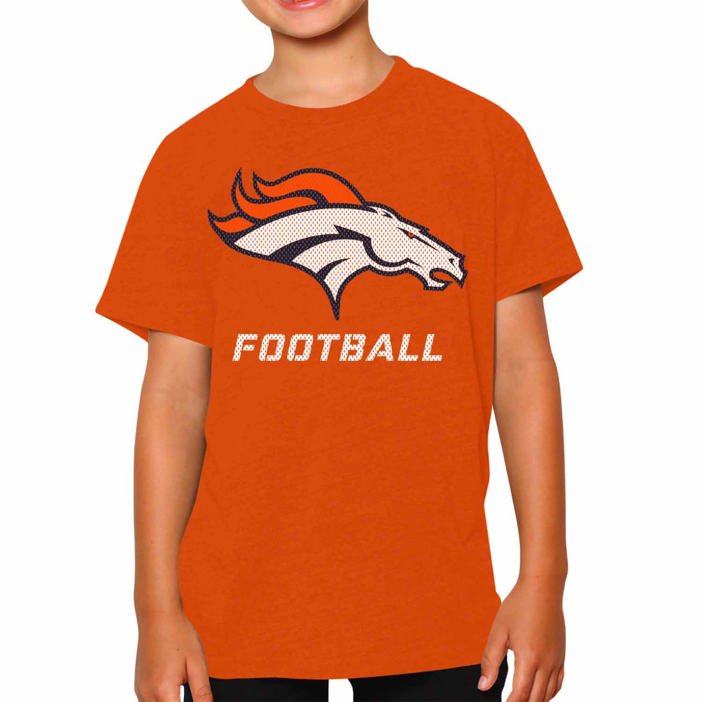 Denver Broncos NFL Youth Run City Tee - Orange