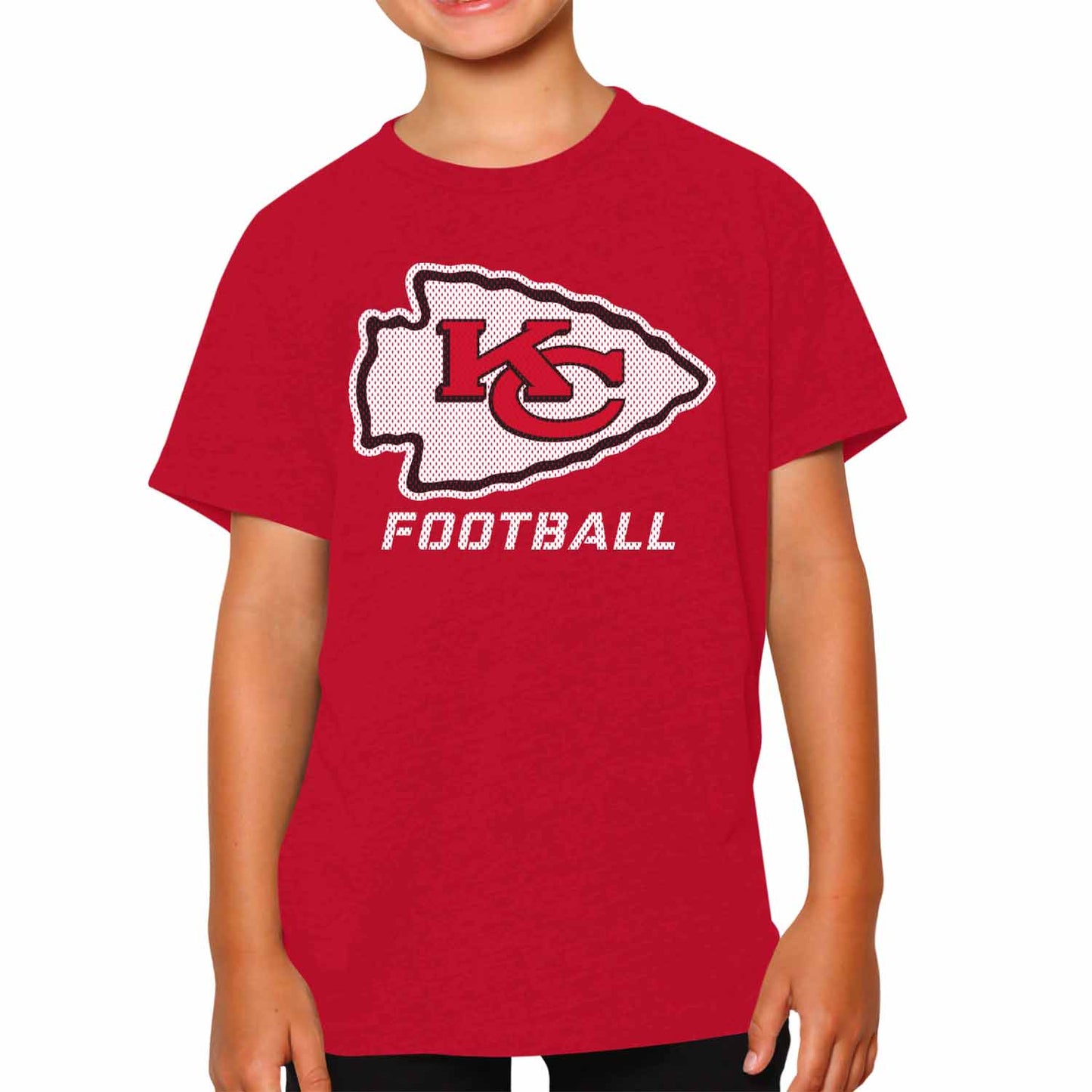 Kansas City Chiefs NFL Youth Run City Tee - Red