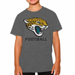 Jacksonville Jaguars NFL Youth Run City Tee - Sport Gray