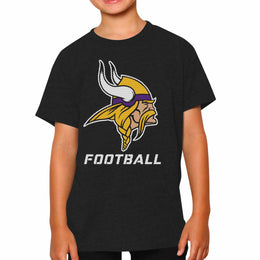 Minnesota Vikings NFL Youth Run City Tee - Black