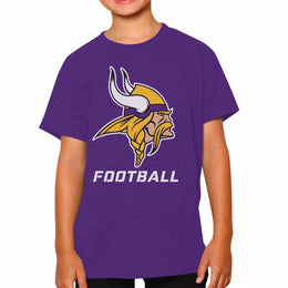 Minnesota Vikings NFL Youth Run City Tee - Purple