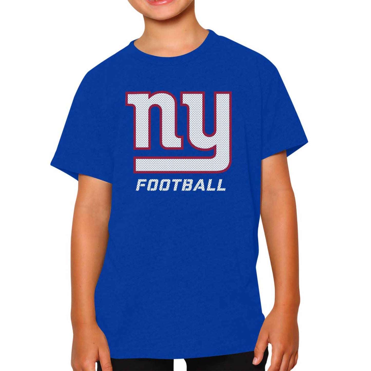 New York Giants NFL Youth Run City Tee - Royal