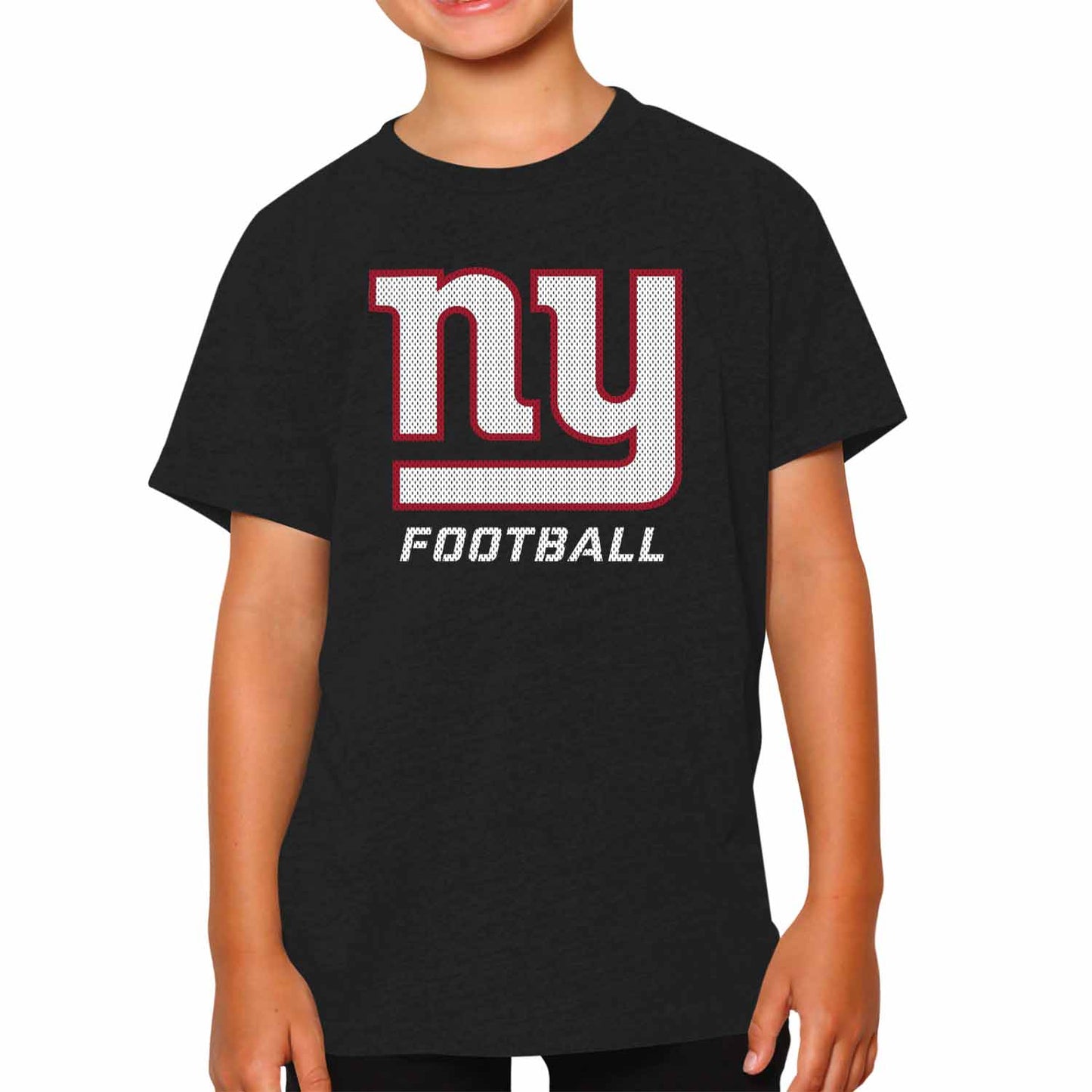 New York Giants NFL Youth Run City Tee - Black