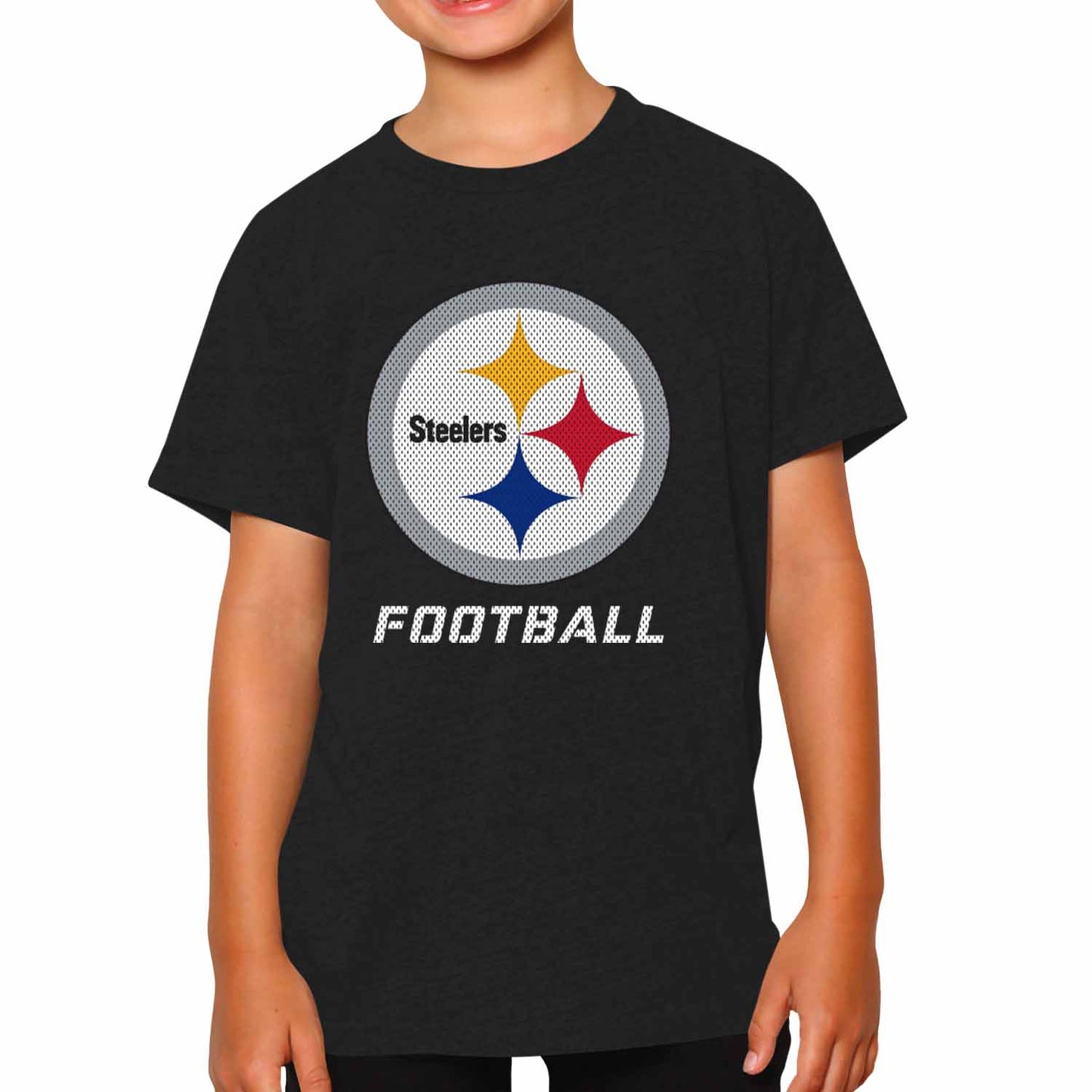 Pittsburgh Steelers NFL Youth Run City Tee - Black