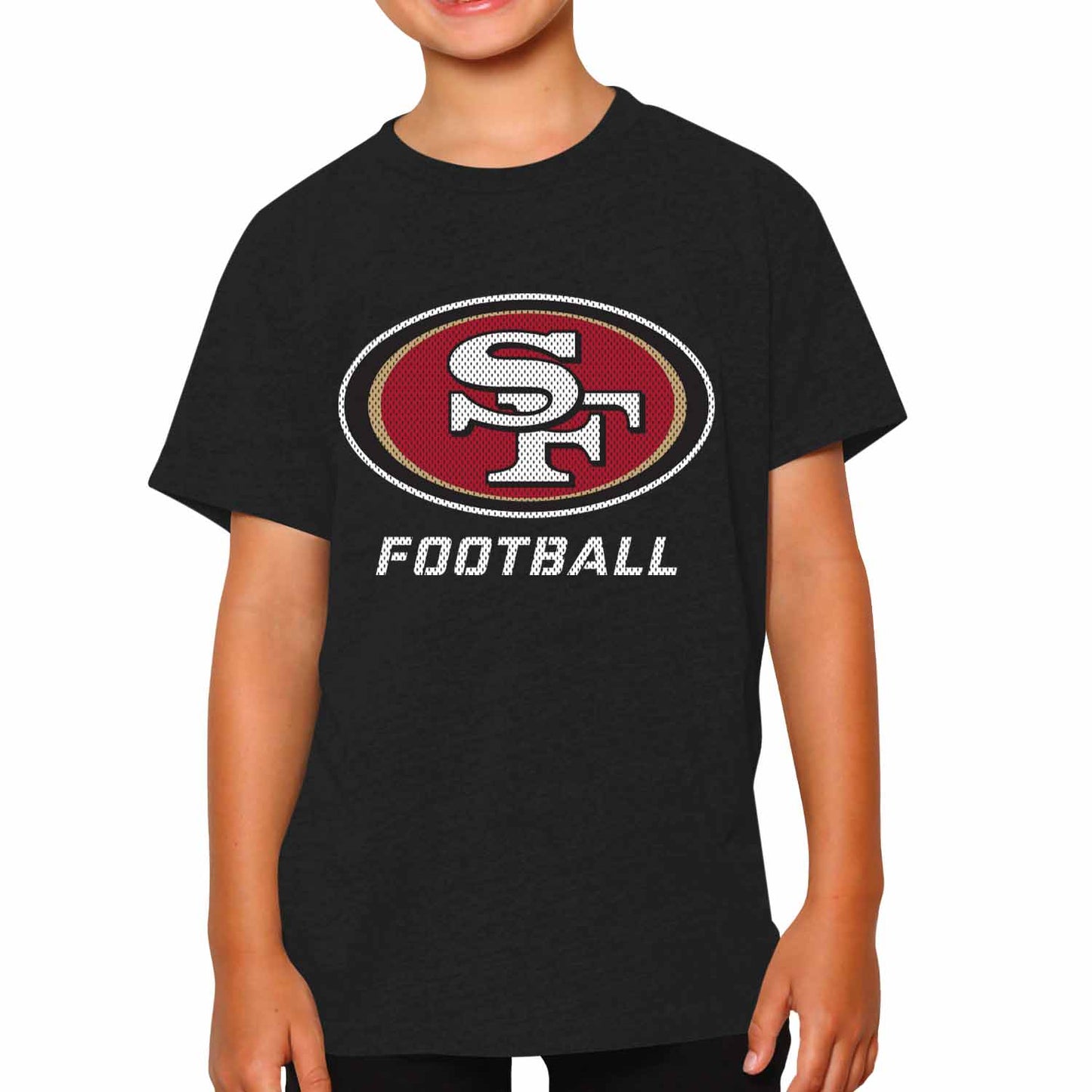 San Francisco 49ers NFL Youth Run City Tee - Black