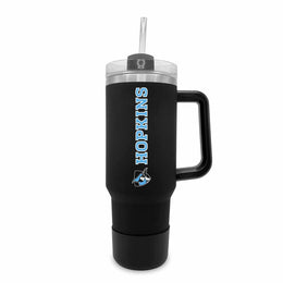 Johns Hopkins Blue Jays College & University 40 oz Travel Tumbler With Handle - Black