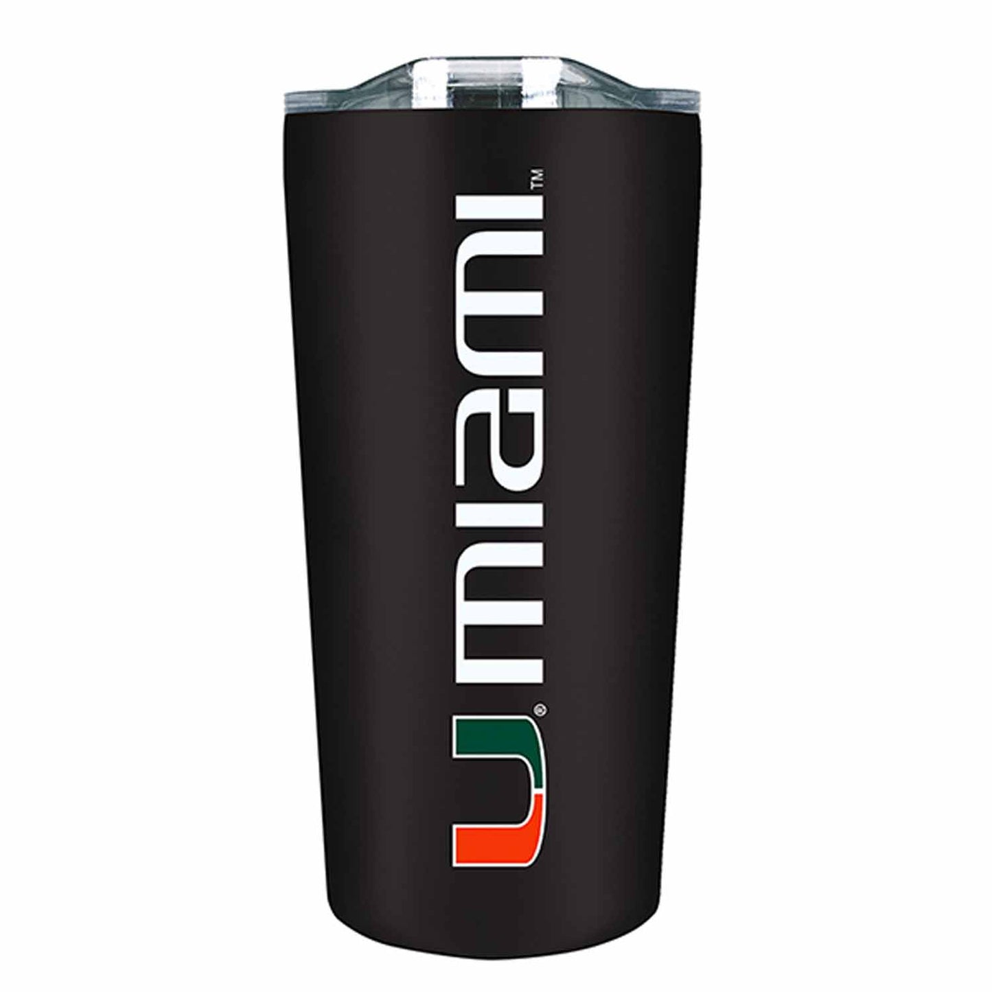 Miami Hurricanes Campus Colors  NCAA Tumbler - Black