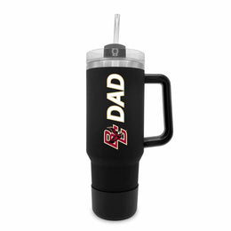 Boston College Eagles Collegiate 40oz Stainless Steel Travel Tumbler with Handle for Dad - Black