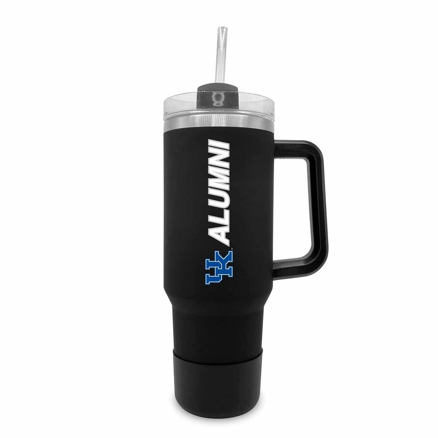 Kentucky Wildcats Collegiate 40oz Stainless Steel Travel Tumbler with Handle for Alumni - Black