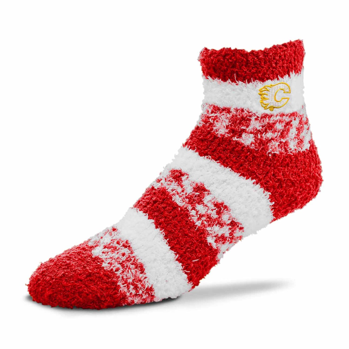 Calgary Flames NHL Unisex Cozy Sleep Socks - Red