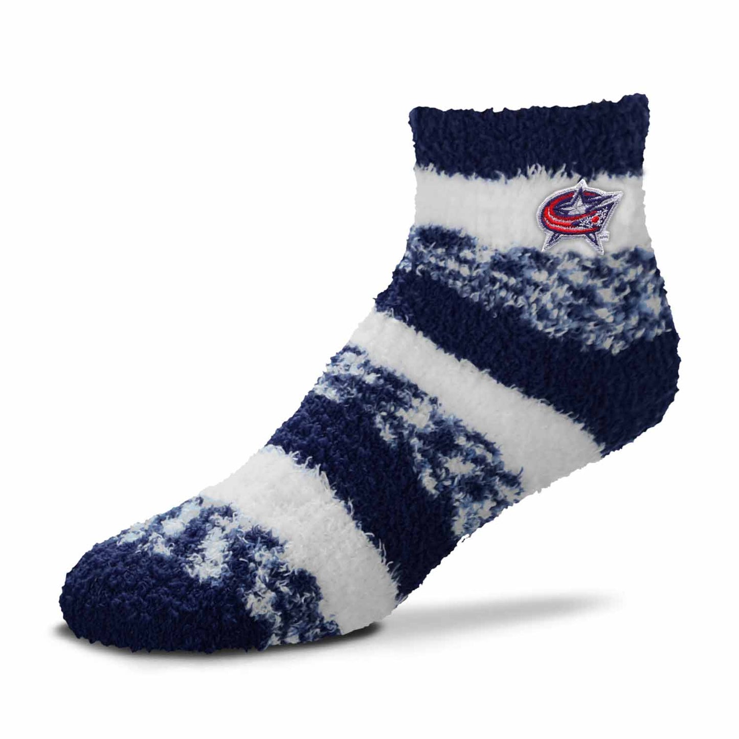 Columbus Blue Jackets NHL Unisex Cozy Sleep Socks - Navy