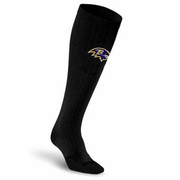 Baltimore Ravens NFL Adult Knee High-Performance Socks - Black