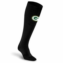 Green Bay Packers NFL Adult Knee High-Performance Socks - Black
