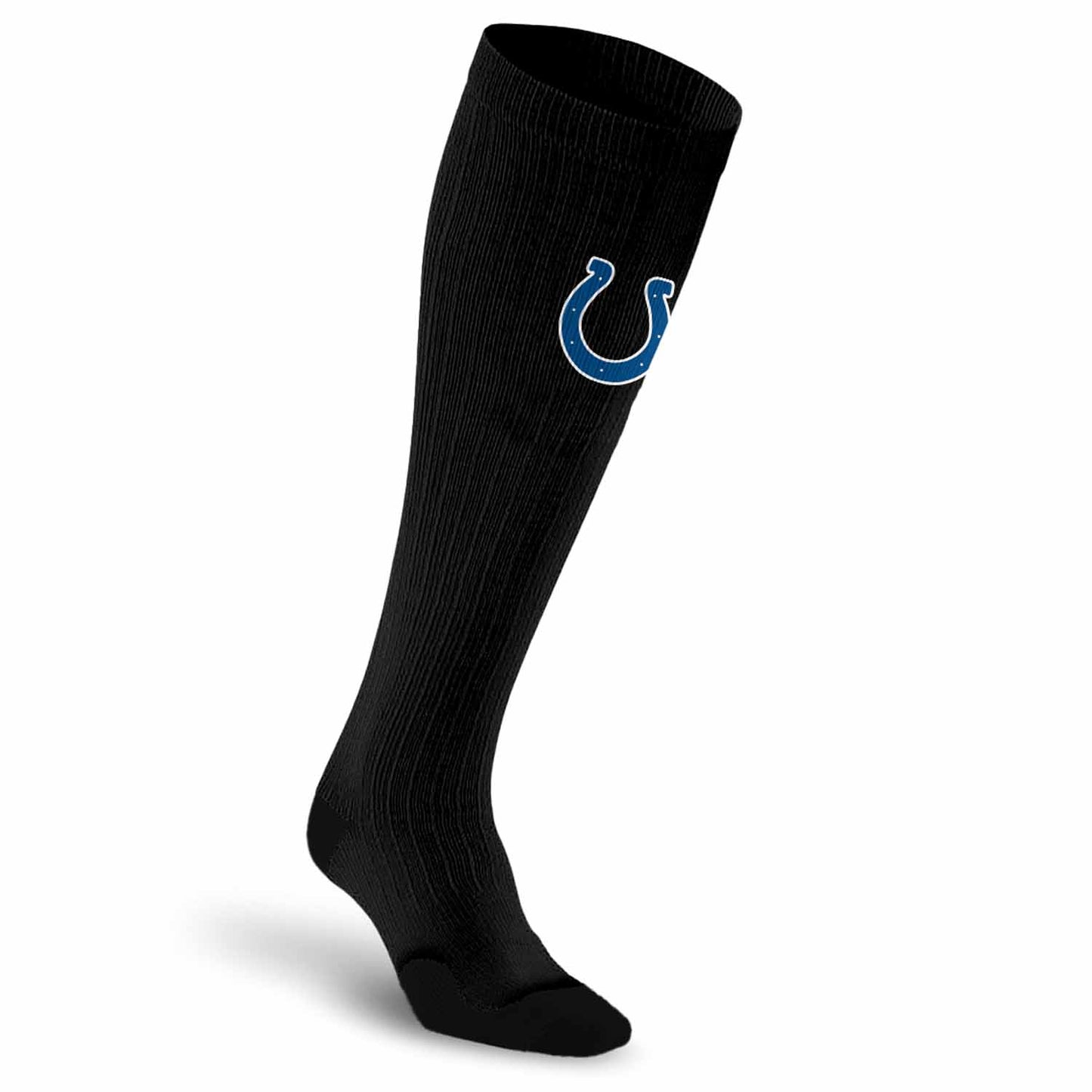Indianapolis Colts NFL Adult Knee High-Performance Socks - Black