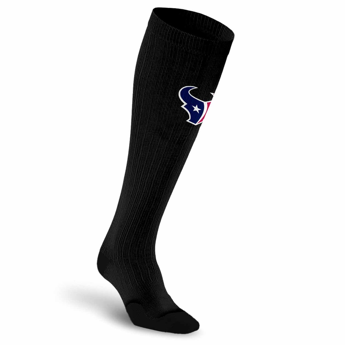 Houston Texans NFL Adult Knee High-Performance Socks - Black