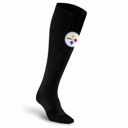 Pittsburgh Steelers NFL Adult Knee High-Performance Socks - Black