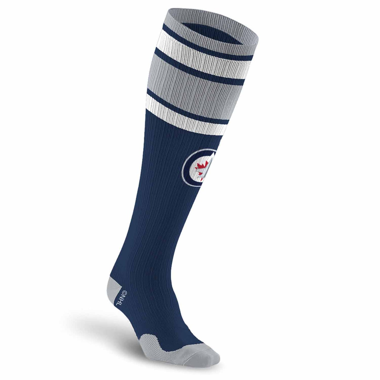 Winnipeg Jets NHL Adult Knee High-Performance Socks - Navy