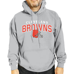 Cleveland Browns NFL Adult Unisex Starting Fresh Ultra Soft Fleece Hooded Sweatshirt - Athletic Heather